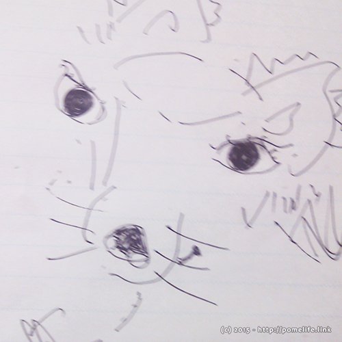 かぁさんの似顔絵